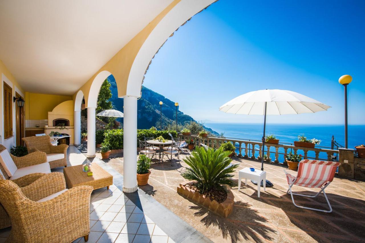 Villa Savina - Elegant Family Villa Overlooks Amalfi Coast - Позитано Экстерьер фото